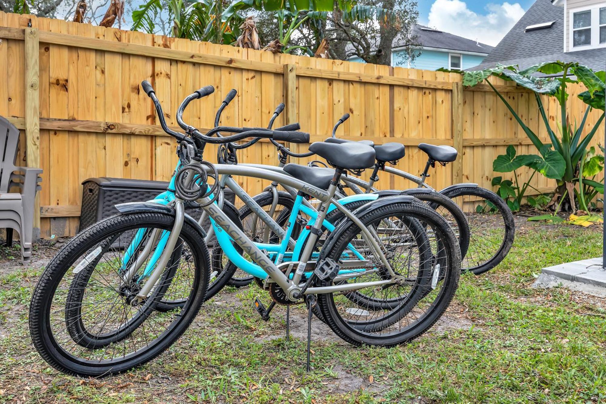 {Hidden Gem} Beach Home Blocks From Ocean +6 Bikes แจ็กสันวิลล์บีช ภายนอก รูปภาพ